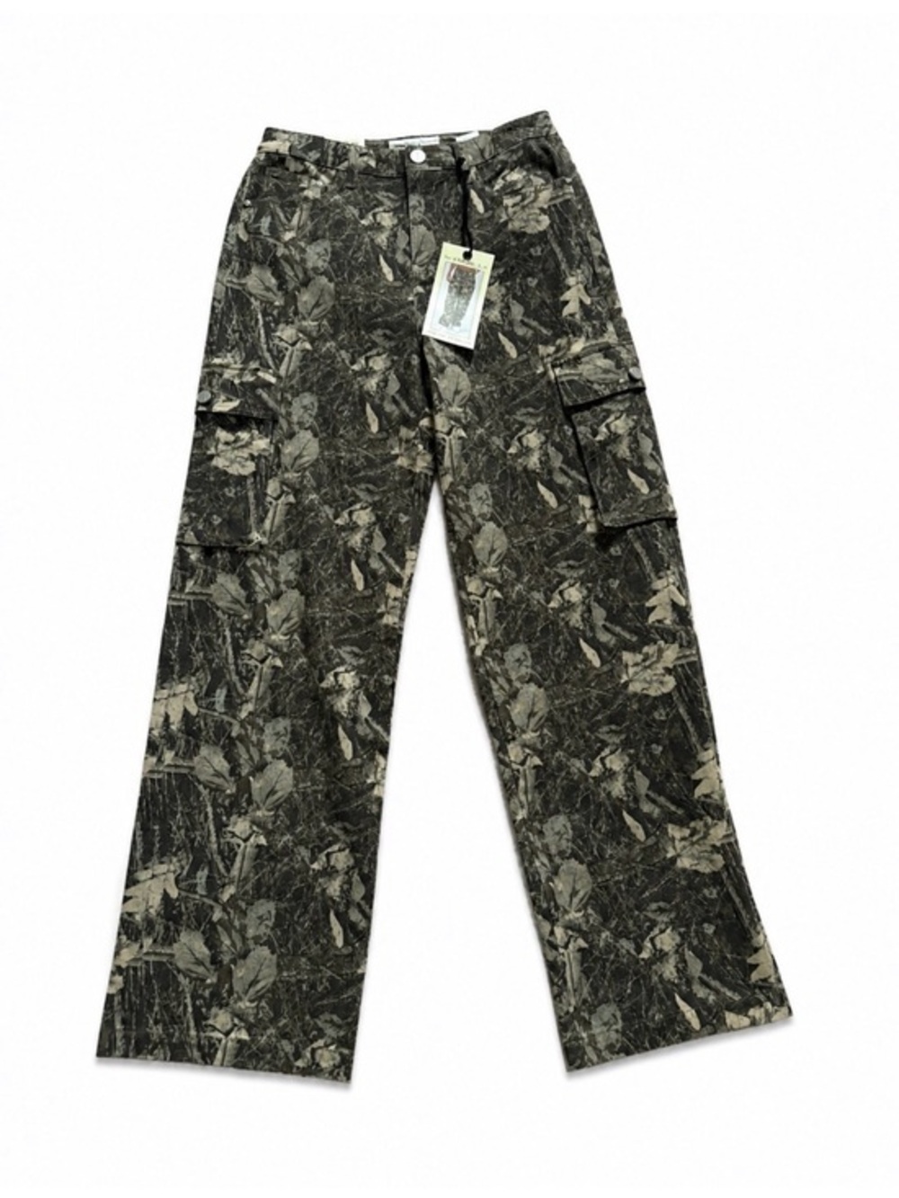 Banjara Camo High Rise Skater Baggy Cargo Pants